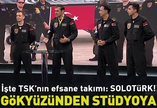 GÖKYÜZÜNDEN STÜDYOYA… İşte TSK’nın efsane takımı: SOLOTÜRK