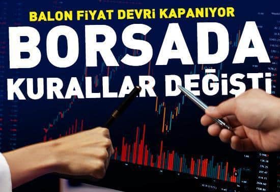 Borsada balon fiyat devri kapanıyor İşte küçük yatırımcıyı koruyacak o kurallar