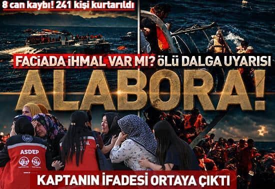 KKTCde gemi alabora oldu: 8 can kaybı 241 kişi kurtarıldı 18 kişi aranıyor