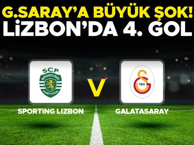 Canlı anlatım: Sporting CP - Galatasaray (UEFA Şampiyonlar Ligi)