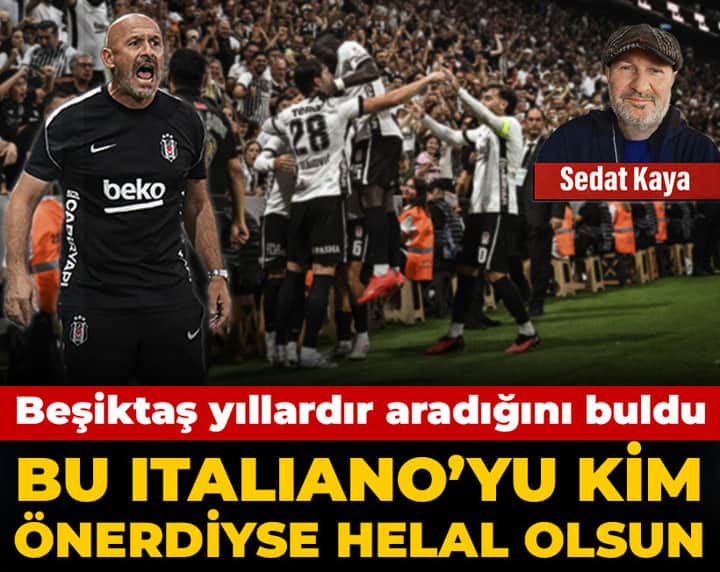 Beşiktaş'a bu Italiano'yu kim önerdiyse helal olsun