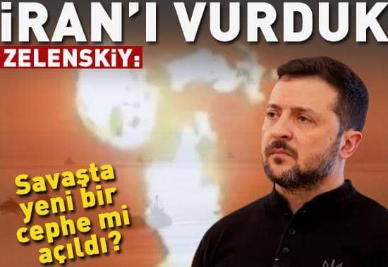 Savaşta yeni bir cephe mi açıldı Ukrayna duyurdu: İranı vurduk