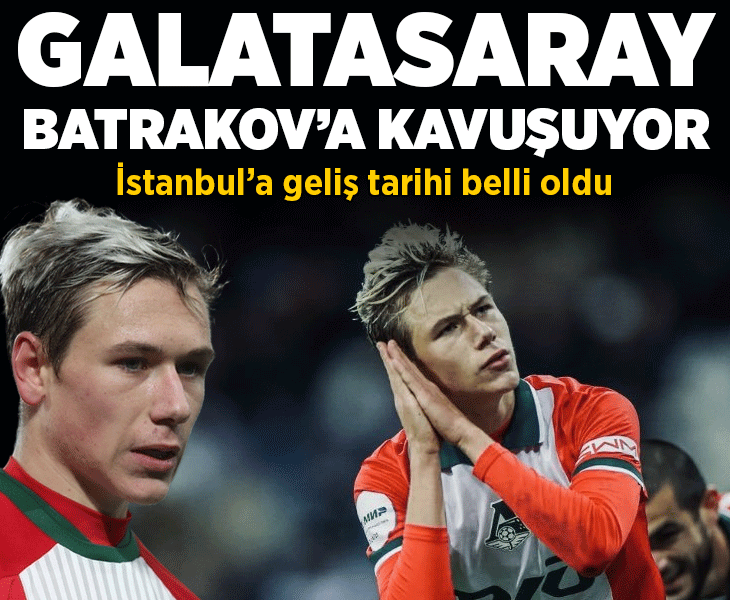 Galatasaray, Aleksey Batrakov'a kavuşuyor! İstanbul'a geliş tarihi belli oldu