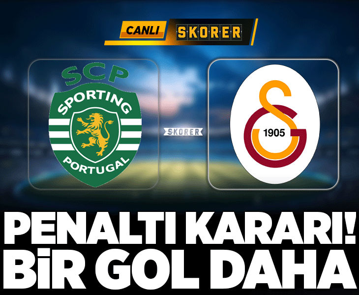 Galatasaray, Şampiyonlar Ligi'nde Sporting deplasmanında