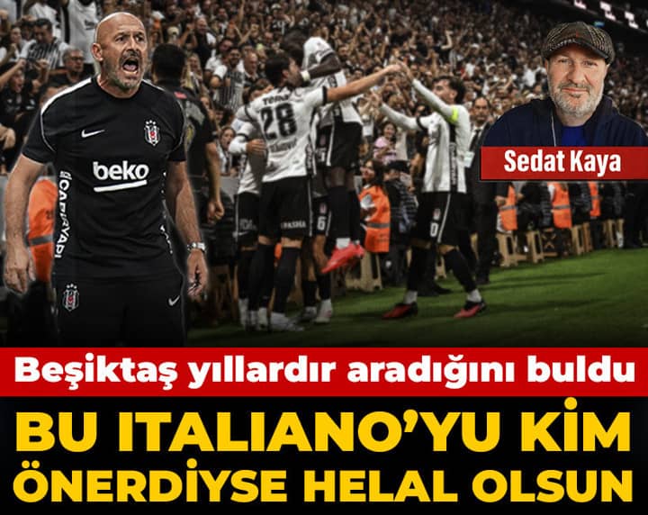 Beşiktaş'a bu Italiano'yu kim önerdiyse helal olsun