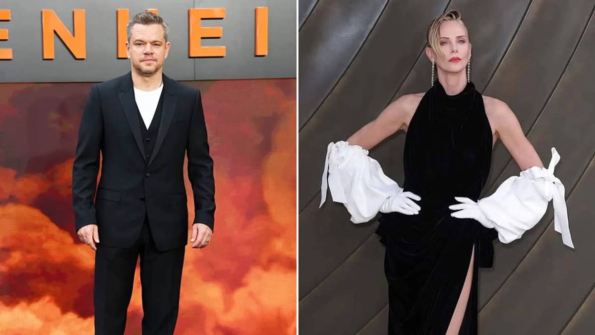 Charlize Theron’dan rol arkadaşı Matt Damon’a sitemli övgü: 'Ona garip garip bakıyordum'