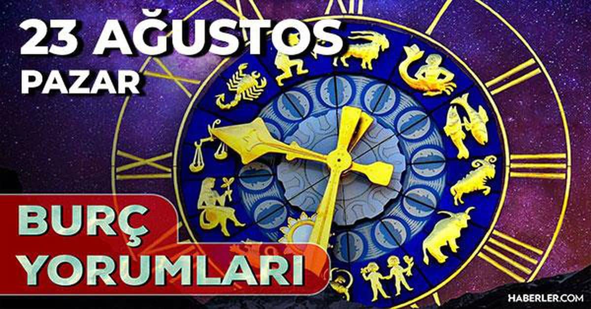 23 Ağustos 2026 burç yorumları! Oğlak, Aslan, İkizler burcu yorumu... AŞK, EVLİLİK, SAĞLIK yorumları ne diyor? 23 Ağustos 2026 burç yorumları! Oğlak, Aslan, İkizler burcu yorumu... AŞK, EVLİLİK, SAĞLIK yorumları ne diyor?
