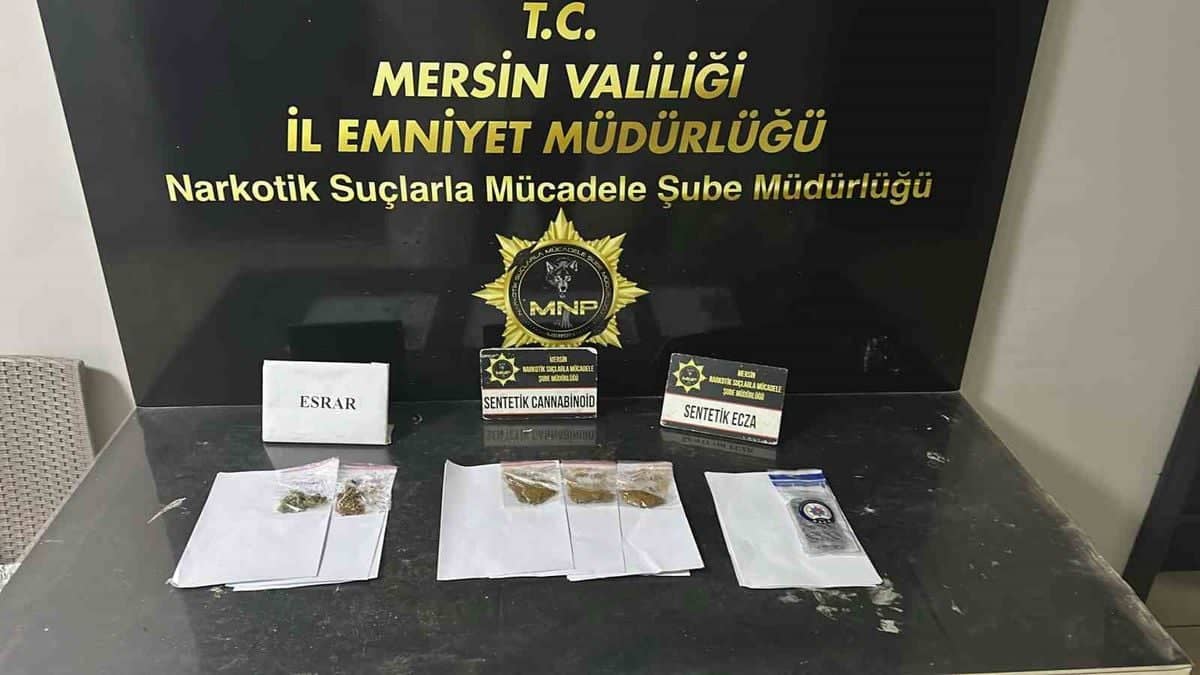 Mersin'de Torbacı Operasyonu: 3 Şüpheli Tutuklandı Mersin'de Torbacı Operasyonu: 3 Şüpheli Tutuklandı