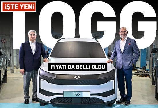 İşte yeni TOGG Fiyatı da belli oldu İşte yeni TOGG Fiyatı da belli oldu