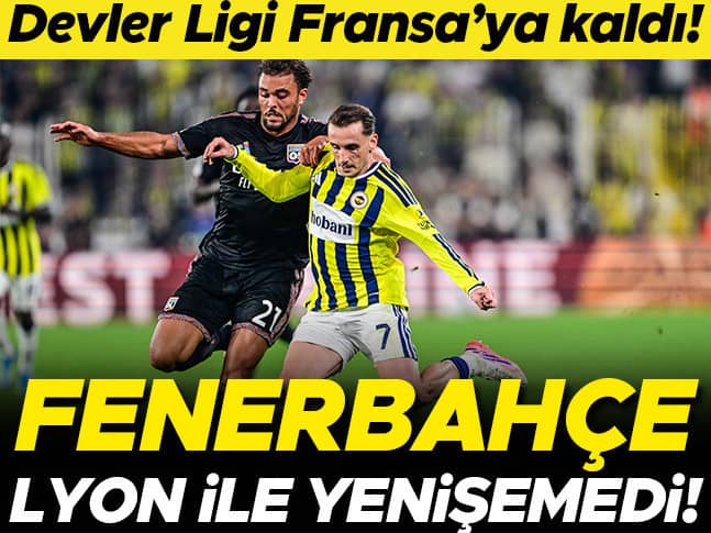 Fenerbahçe 1-1 Lyon (UEFA Şampiyonlar Ligi play-off turu) Fenerbahçe 1-1 Lyon (UEFA Şampiyonlar Ligi play-off turu)
