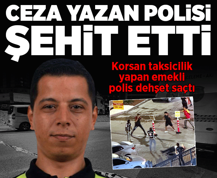 Esenyurt'ta dehşet! Korsan taksici emekli polis, ceza yazan meslektaşını vurdu Esenyurt'ta dehşet! Korsan taksici emekli polis, ceza yazan meslektaşını vurdu