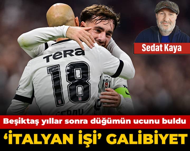 Beşiktaş'a 'İtalyan işi' galibiyet: Yıllar sonra düğümün ucu bulundu Beşiktaş'a 'İtalyan işi' galibiyet: Yıllar sonra düğümün ucu bulundu