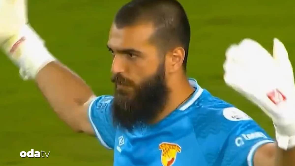 Göztepe kalecisi taraftarı tehdit etti Göztepe kalecisi taraftarı tehdit etti